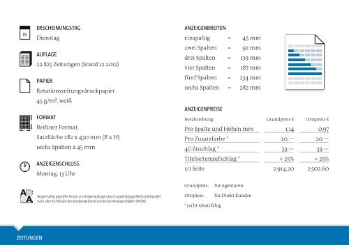 MEDIADATEN - Geesthachter Anzeiger