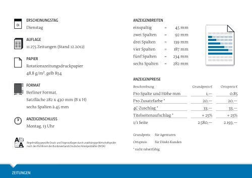 MEDIADATEN - Geesthachter Anzeiger