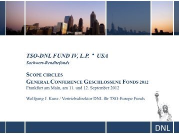 TSO-DNL FUND IV, L.P. · USA - Scope