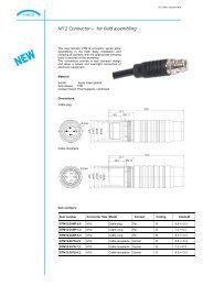 M12 Connector – for field assembling - Gimota