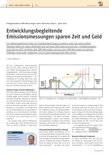 Entwicklungsbegleitende Emissionsmessungen sparen ... - Polyscope