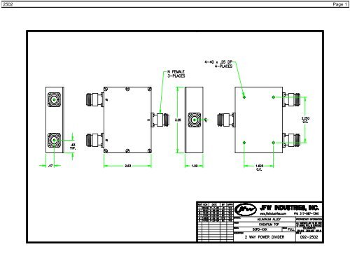 Nokia Siemens Networks, Systems & Components JFW Industries, Inc.