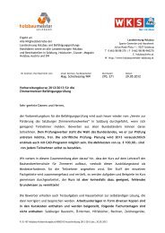 Anmeldung zum Vorbereitungskurs 2012/2013 - Salzburger ...