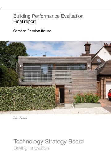 Camden Passive House Jason Palmer Final ... - Bere Architects