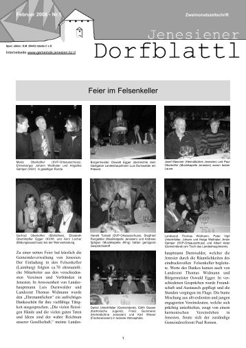 Jenesiener Dorfblattl 2008- 01 (4,49 MB)