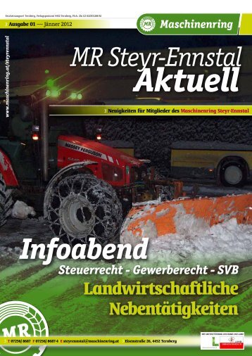 MR Steyr-Ennstal Aktuell - Maschinenring