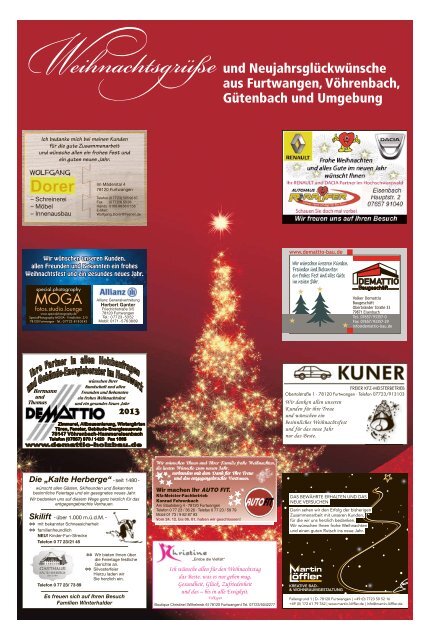 Ausgabe vom 19.12.2012 - Gemeinde Vöhrenbach