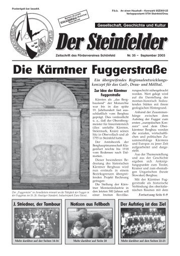 Ausgabe 35 - Förderverein Schönfeld