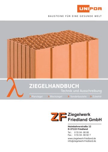 Ziegelhandbuch