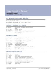 Department of Surgery - Annual Report - 2005/06