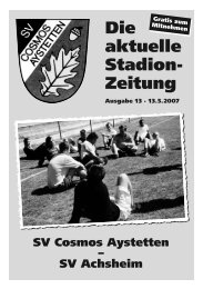 Nr.13 - SV Cosmos Aystetten