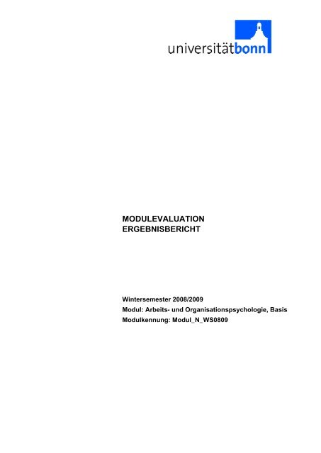ZEM Evaluation Modul - AOW-Bonn