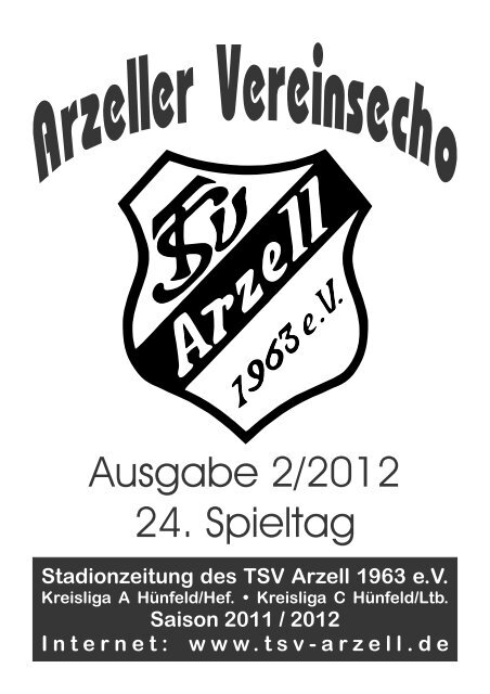 TSV Arzell Vereinszeitung 2012-02.cdr - TSV Arzell 1963 eV