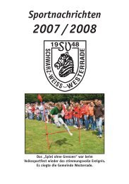 Sportnachrichten 2007-2008.pdf - SV-Westerrade