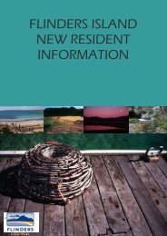 Flinders island new resident information - Flinders Council