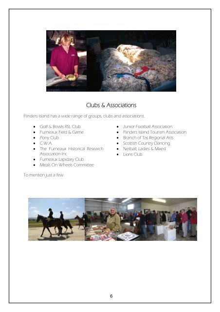 Flinders island new resident information - Flinders Council