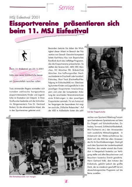 MSJ-Magazin - Münchner Sportjugend