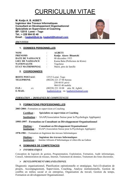 Curriculum Vitae