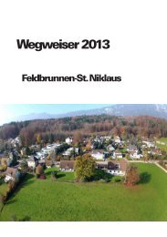 Hier klicken - PDF Wegweiser 2013 - Feldbrunnen