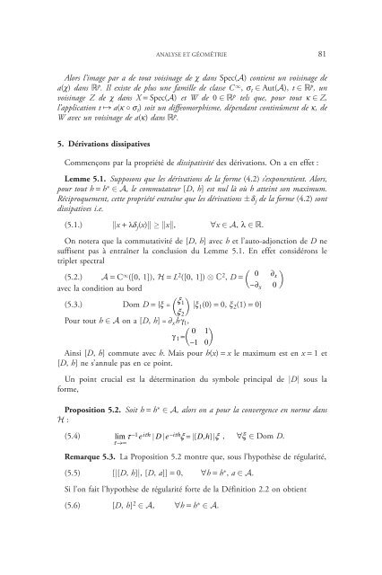 résumés des cours et travaux - Collège de France