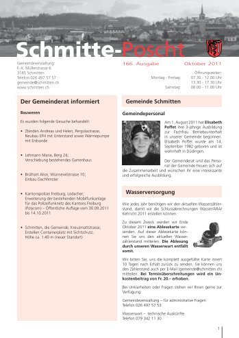 Schmitte-Poscht_Okto.. - Gemeinde Schmitten