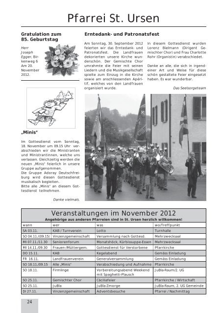 Pfarrblatt November 2012 (pdf 1.3mb)