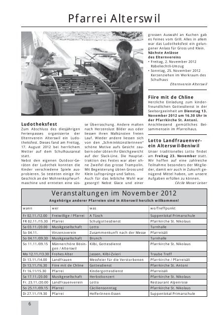 Pfarrblatt November 2012 (pdf 1.3mb)