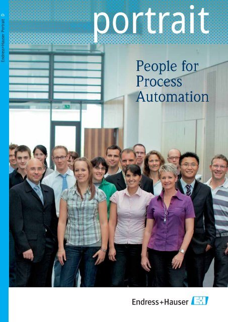 Endress Hauser Portrait D Stellenspiegel