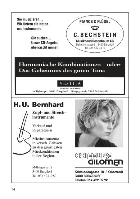 Johannes Brahms - Konzertchor Burgdorf