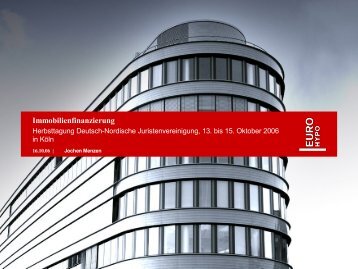 Immobilienfinanzierung - Deutsch-Nordische Juristenvereinigung eV