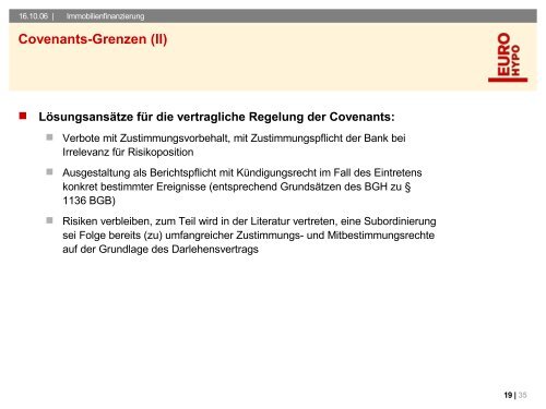 Immobilienfinanzierung - Deutsch-Nordische Juristenvereinigung eV