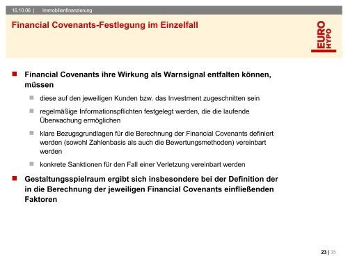 Immobilienfinanzierung - Deutsch-Nordische Juristenvereinigung eV