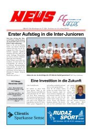 FCTnews Nr. 16 November 2009 - FC Tafers