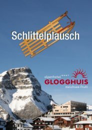 Schlittelplausch - Hotel Glogghuis, Kerns