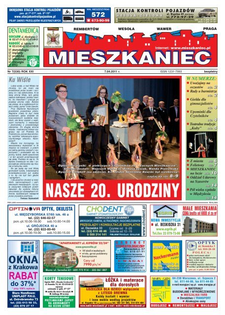 NASZE 20. URODZINY - Mieszkaniec