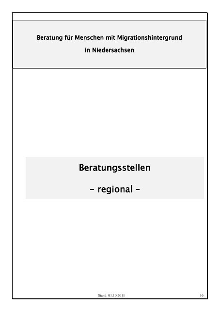 20111012 MIGRATIONSBERATUNGSATLAS Stand 01.10.2011