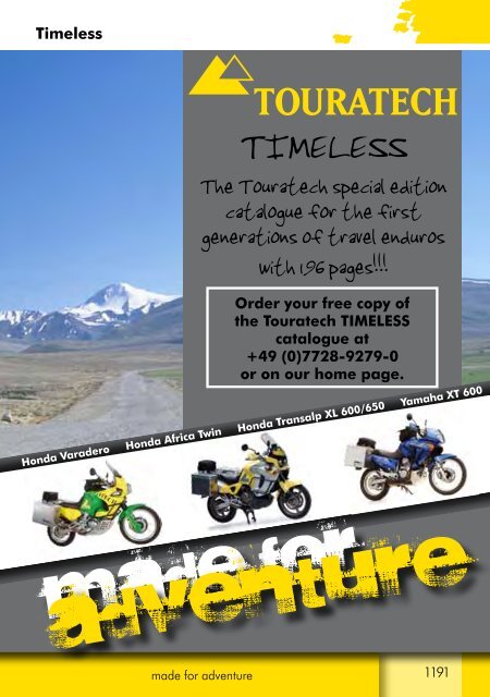 Download as PDF - Touratech Nordic