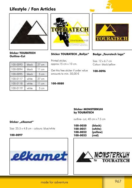 Download as PDF - Touratech Nordic