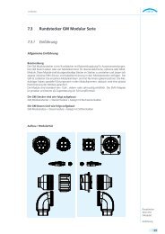 7.3.1 Einführung 7.3 Rundstecker GM Modular Serie - Gimota AG