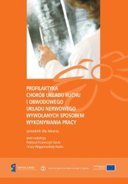 Profilaktyka chorób układu ruchu i obwodowego układu nerwowego