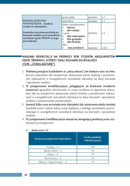 instytut humanistyczny - Państwowa Wyższa Szkoła Zawodowa w ...