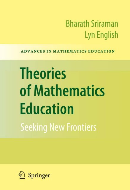 Commentary On Theories Of Mathematics Education