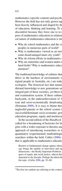 Commentary on Theories of Mathematics Education