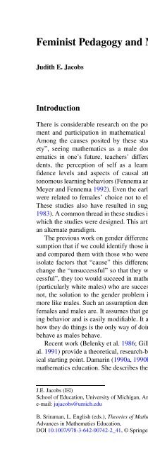 Commentary on Theories of Mathematics Education