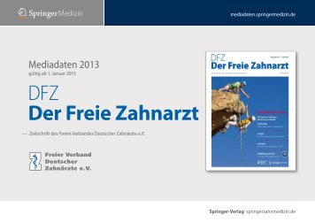 Der Freie Zahnarzt_Mediadaten 2013.pdf - ZAD