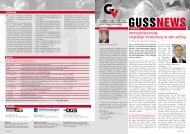GUSSNEWS - Giesserei-Verband der Schweiz