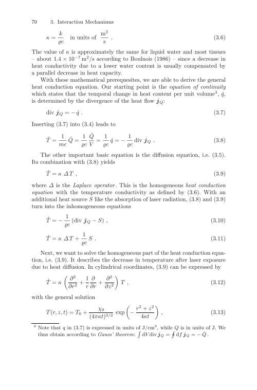 3.2 Thermal Interaction 7
