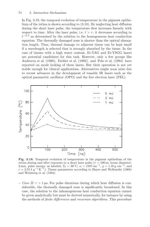 3.2 Thermal Interaction 7