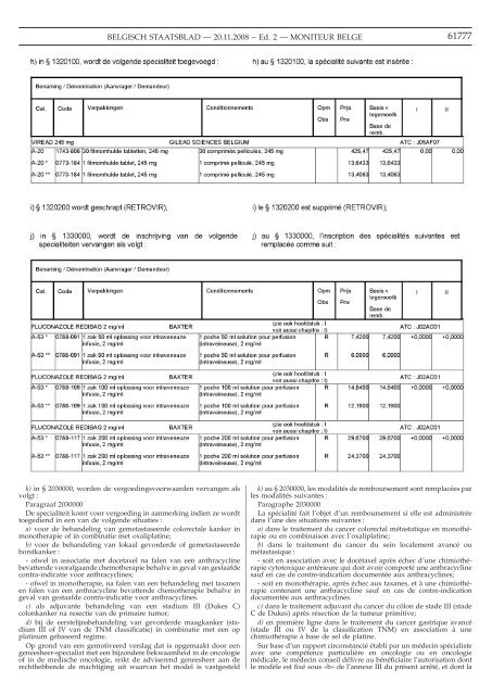 Staatsblad Moniteur - Meteo.