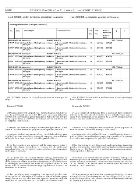 Staatsblad Moniteur - Meteo.